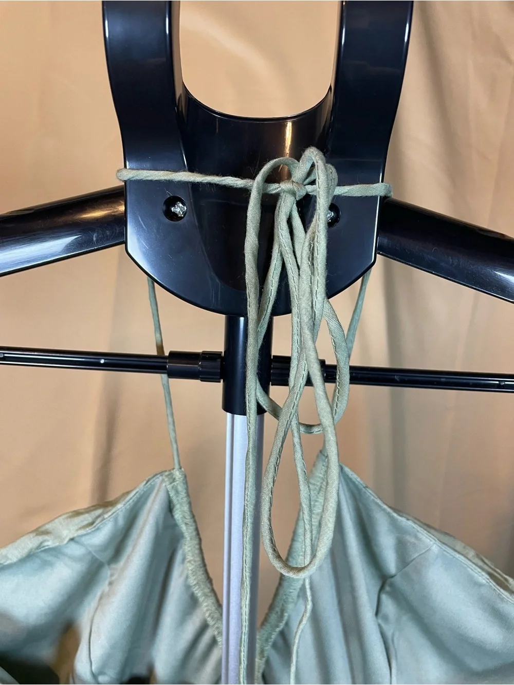 Windsor Sage Tiered Halter Dress - Medium - NWT